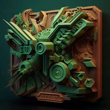 3D model Resogun game (STL)